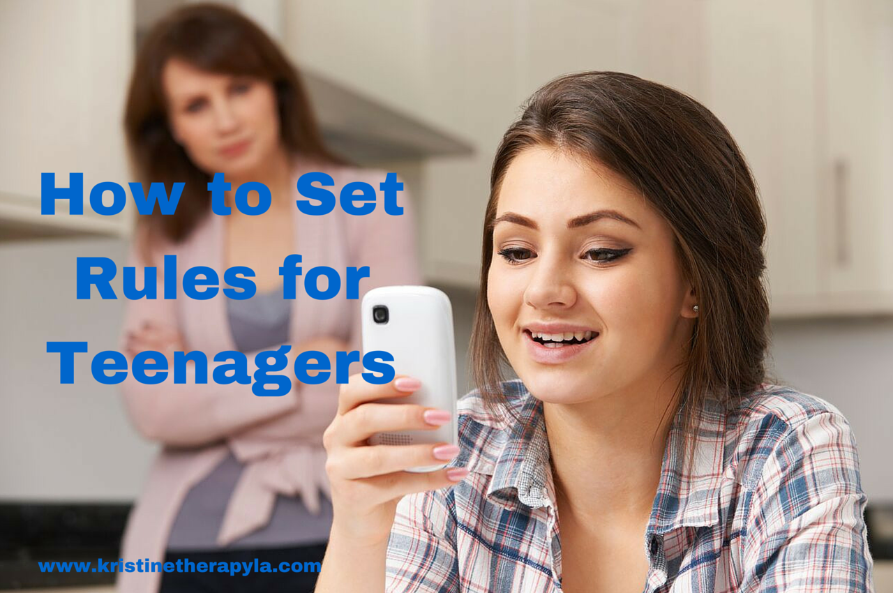 How to Set Rules for Teenagers